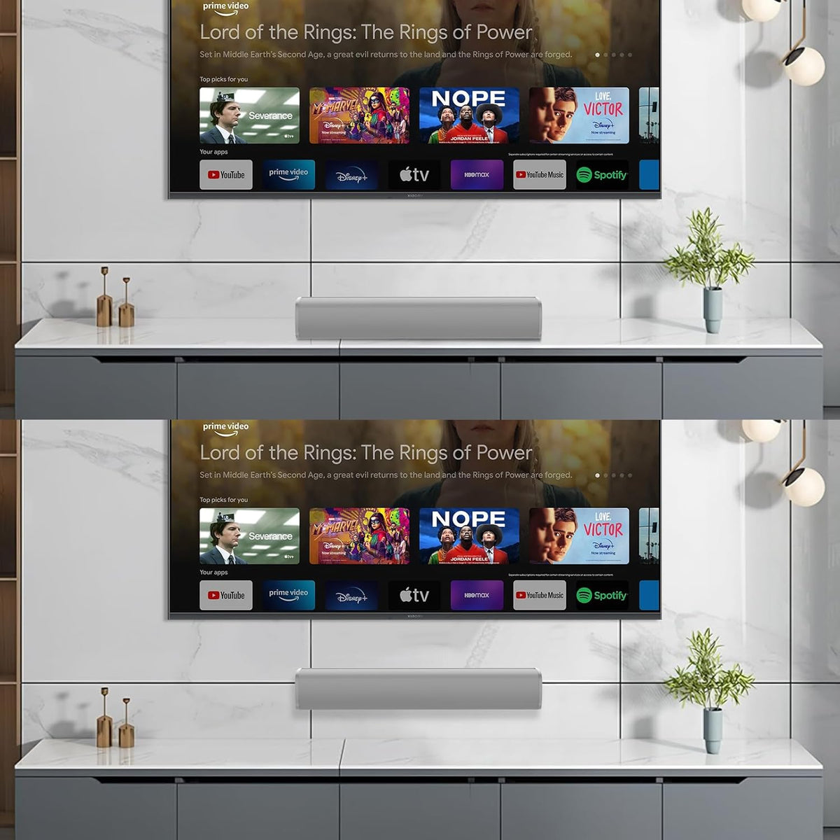 MZEIBO Sound Bar for TV,Soundbars Smart Portable Wireless Sound System with Multi-Connection Modes, Ideal for Family & Friends, Compact and Powerful Audio Device