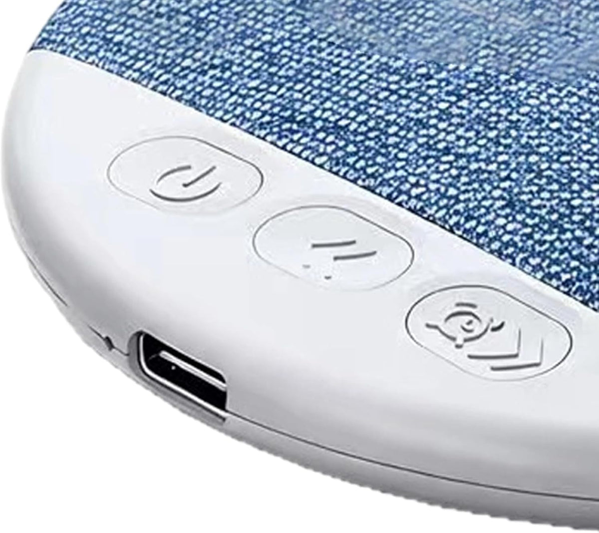 Generic Under Pillow Speaker for Sleeping, Rechargeable Wireless Sound Machine with Timer, Ultra Thin White Noise