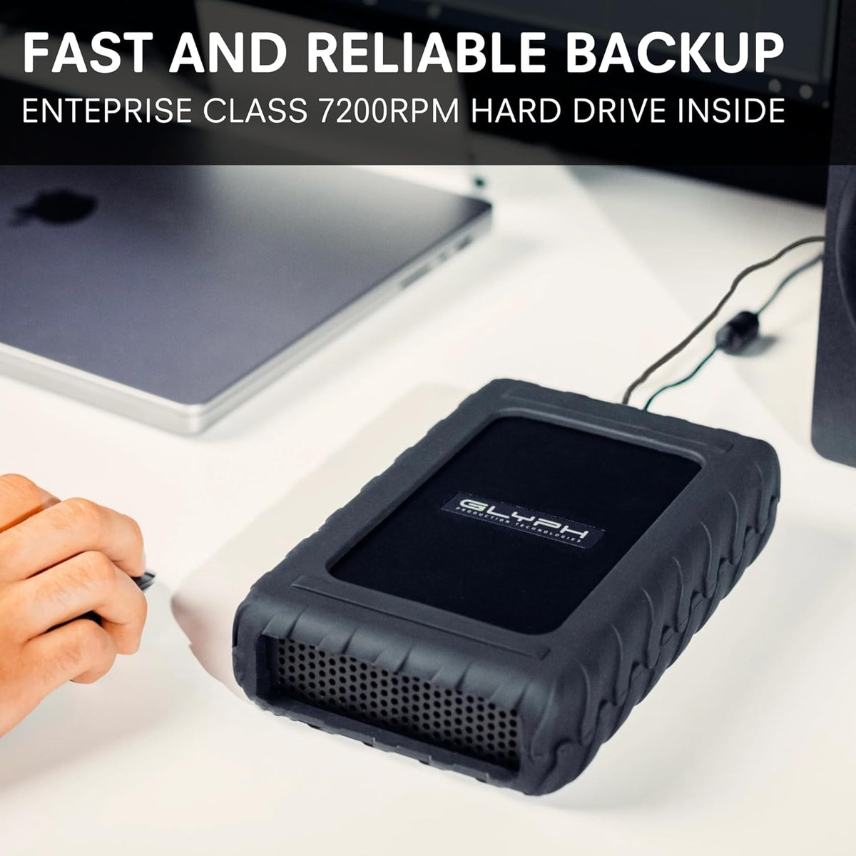 Glyph BlackBox Pro External Hard Drive 7200 RPM, USB-C (3.1,Gen2) (20TB)