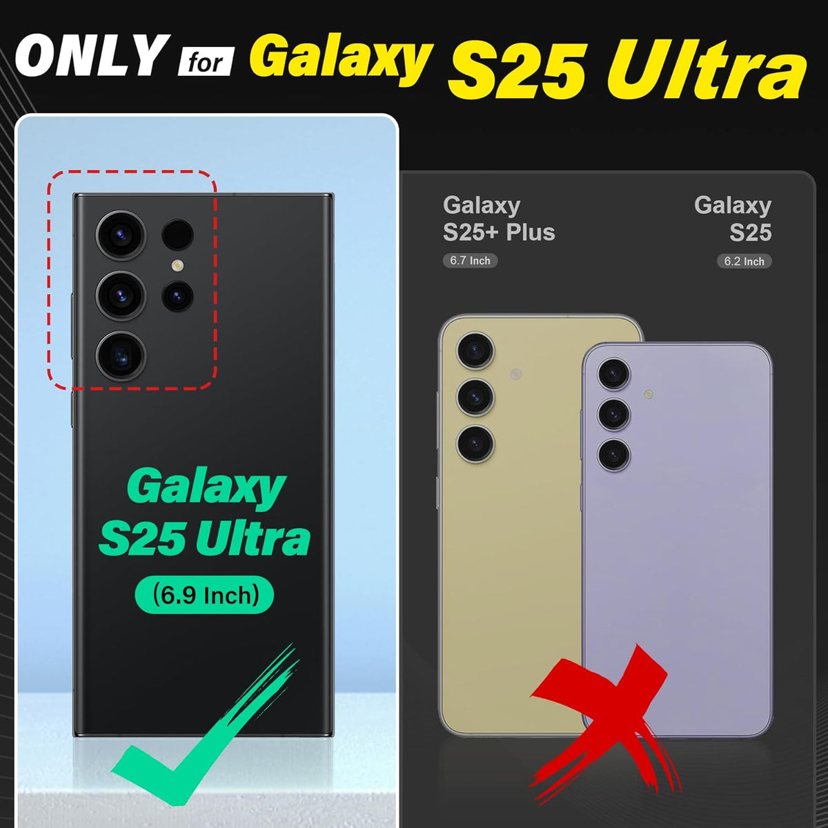 TUCCH Case for Galaxy S25 Ultra, [Detachable] 2 in1 Magnetic PU Leather Wallet Case Wrist Strap RFID Blocking [Wireless Charging] 4 Card Holder Stand Removable Cover for Galaxy S25 Ultra, Hot Pink
