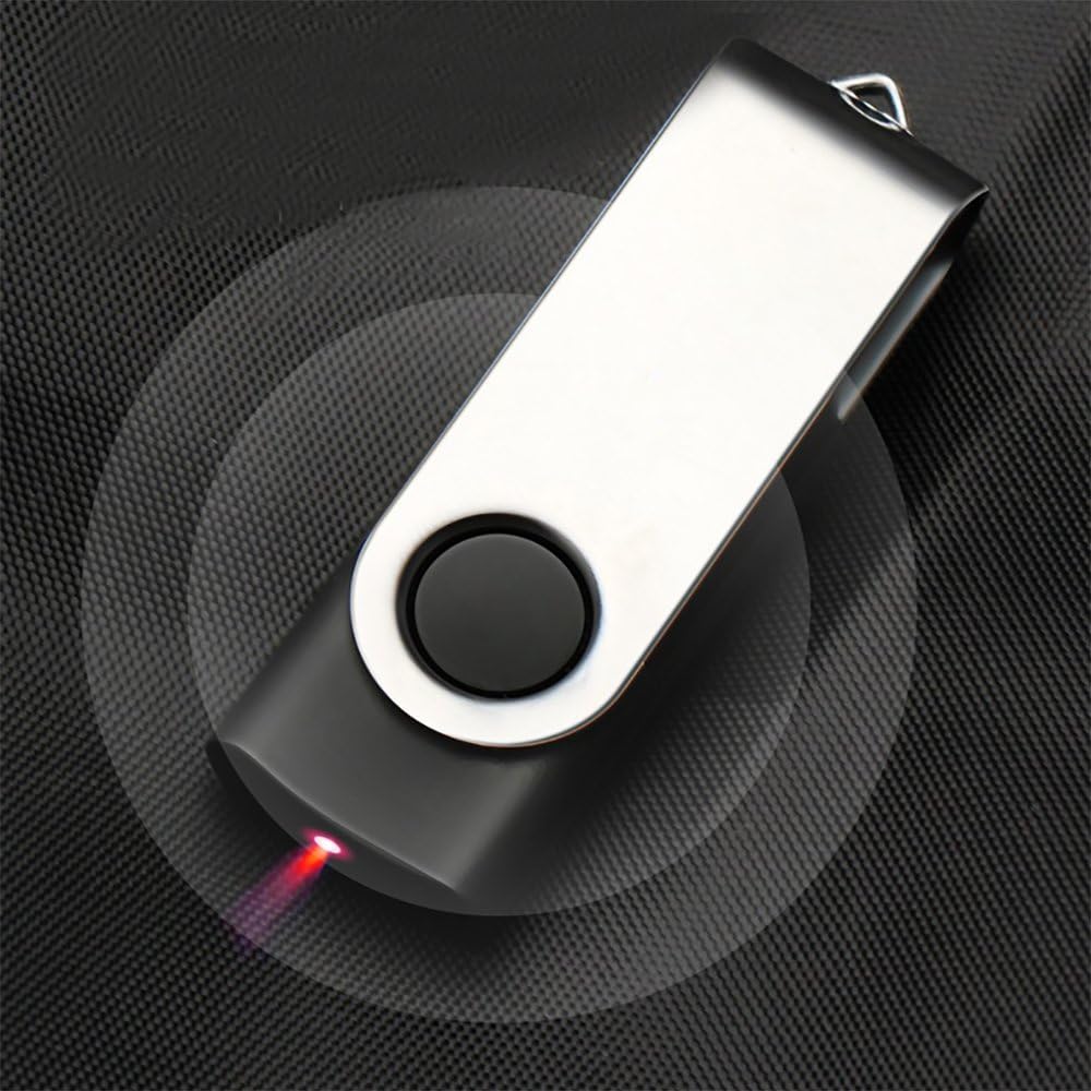 5 Pack 8GB Bulk USB 2.0 Flash Drives Small Capacity USB Thumb Drive Swivel Memory Stick JumpDrive (5 Colors: Black,Blue,Green,Purple,Yellow, 8 GB)