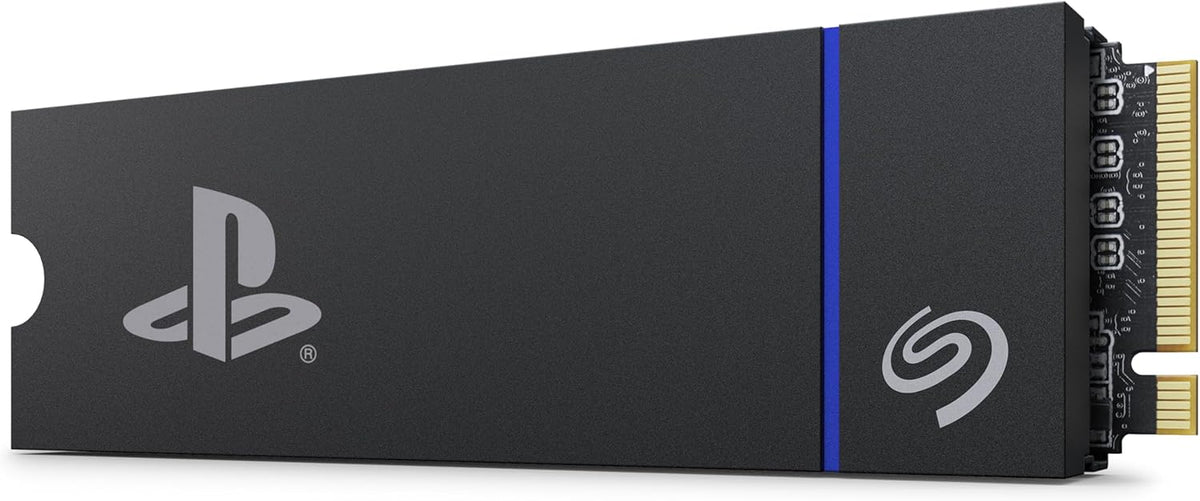 Seagate Game Drive PS5 NVMe SSD for PS5 1TB Internal Solid State Drive - PCIe Gen4 NVMe 1.4, Officially Licensed, Up to 7300MB/s with Heatsink (ZP1000GP3A1011)