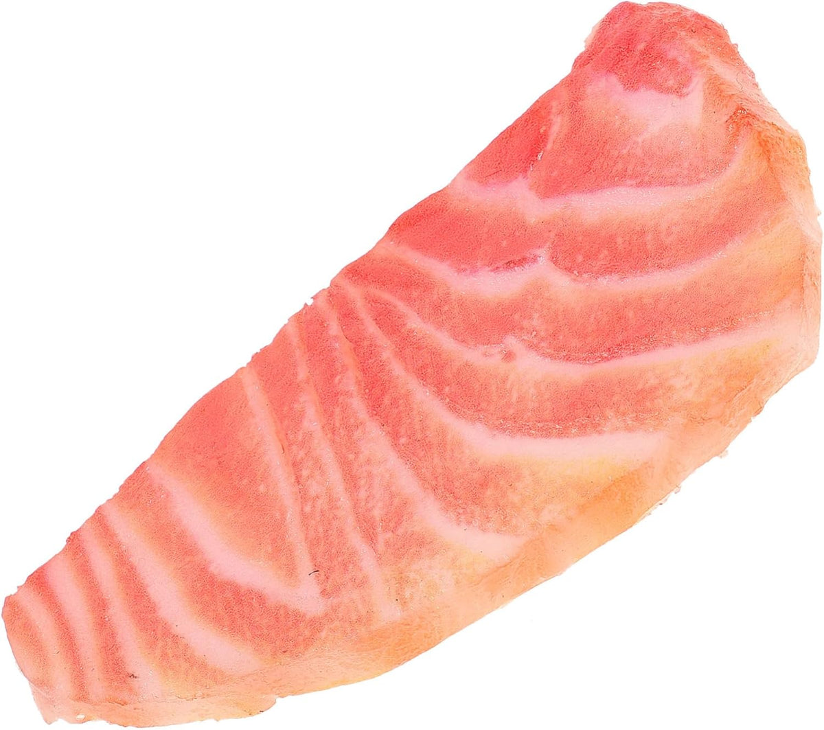 Abaodam Artificial Salmon Slice Model Realistic Fake Food Display for Photography Kitchen Decoration and Restaurant