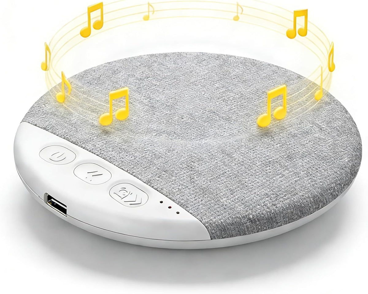 Generic S1 Bluetooth Pillow Speaker for Sleeping - Ultra Thin Pillow Speaker Bluetooth, Mini Portable White Noise Timer