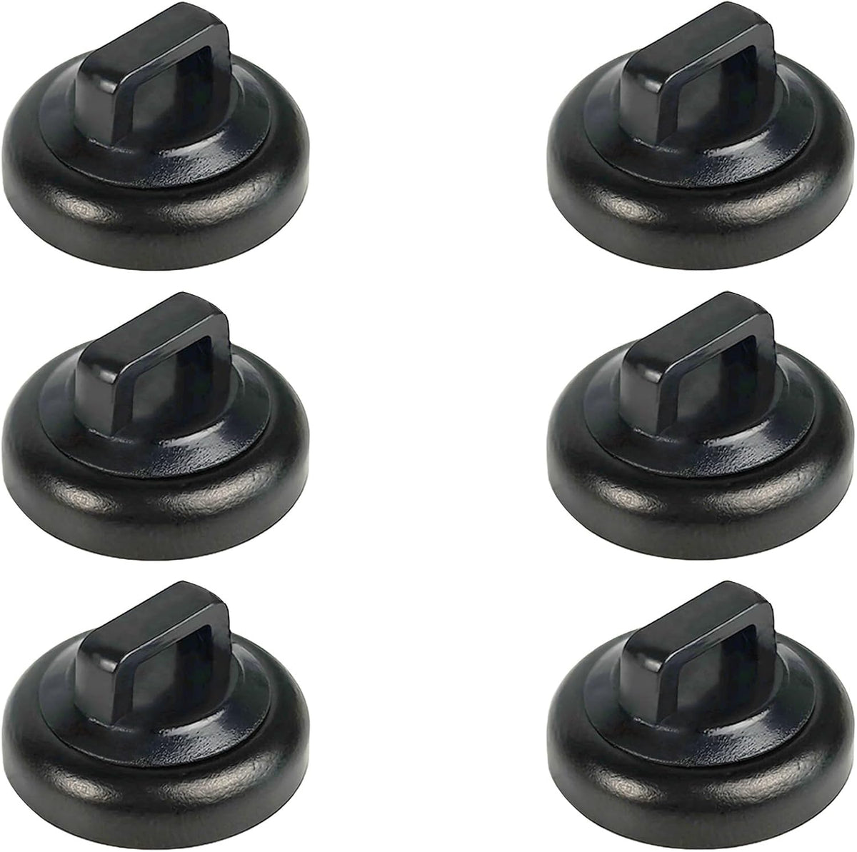 6 Magnetic Zip Tie Mounts Wire Magnet Cable Tie Mount Clips Base Holder Multipurpose Wire Cable Holder Mount Wire Clips