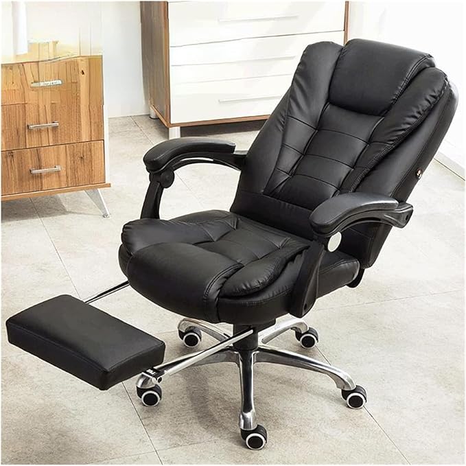 Adjustable Office Computer Chair with Armrest Computer Chair Home Office Internet Cafes Gamer Armchair Furniture(Amber)