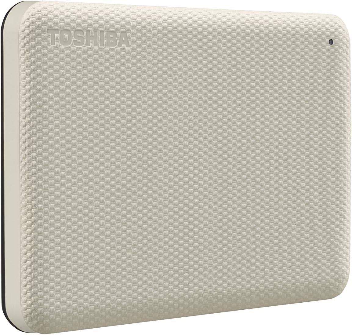 Toshiba Canvio Advance 1TB Portable External Hard Drive USB 3.0, White - HDTCA10XW3AA