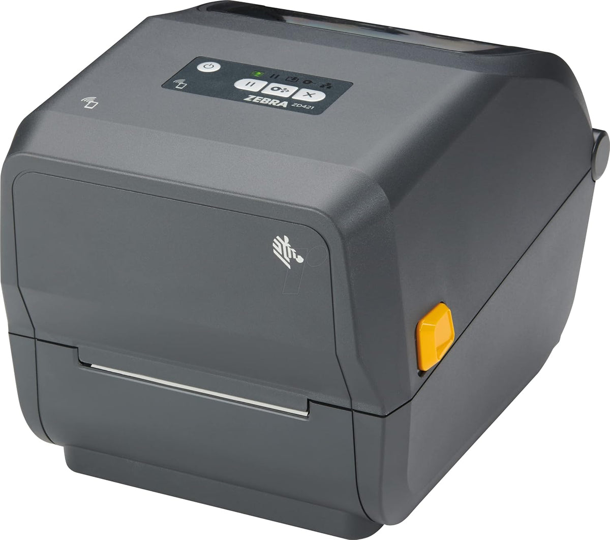 Zebra ZD421 Thermal Transfer Desktop Printer 203 dpi Print Width 4-inch USB Ethernet ZD4A042-301E00EZ | Includes Jetset Software