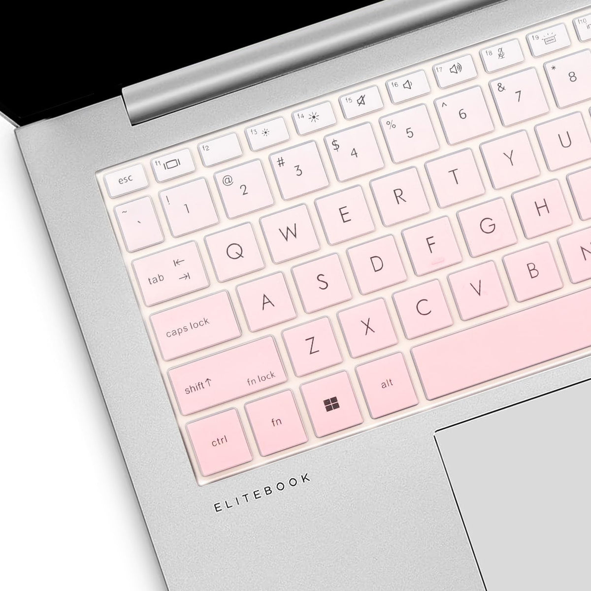 Keyboard Cover for HP EliteBook 830 835 840 845 1040 G9 G10 2023 2022 13.3 14 inch Laptop Accessories Keyboard Protective Skin (Not fit The 830/840/845/1040 G8 G7 G6 G5 G4 G3) -Ombrepink
