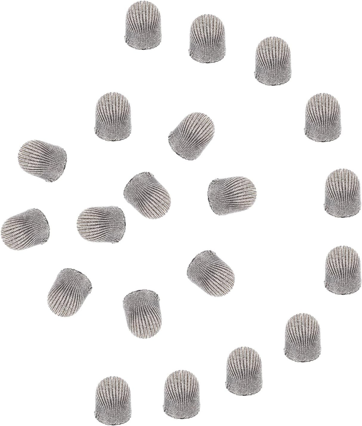 MECCANIXITY 10Pcs Replacement Fiber Mesh Tips for Stylus Pens 5.5mm Suitable for Capacitive Touch Screen,High Sensitivity,Soft,No Scratch Screen Pen Tip