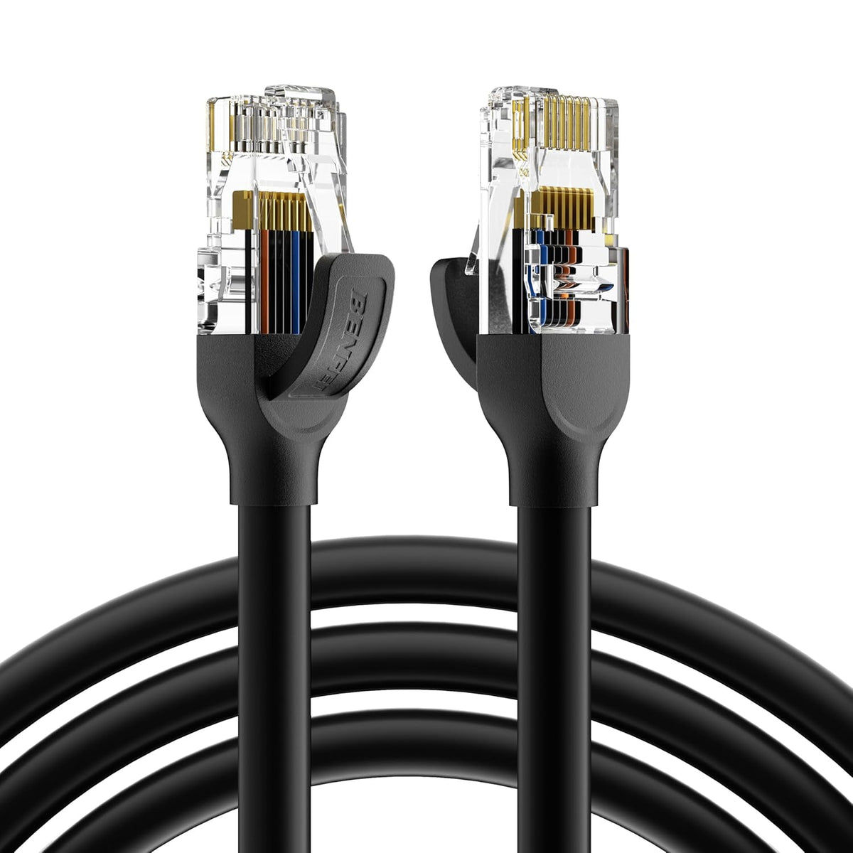6 30 250MHz 10Gbps RJ45 10/100/1000/10000 BENFEI Cat Ethernet Cable Feet, Network Cable, LAN Cable for Mbps Network