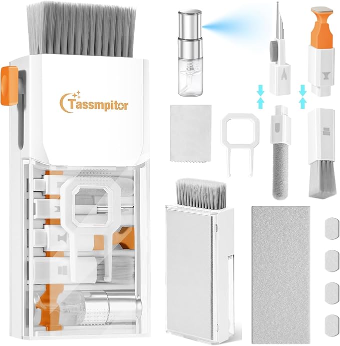 Keyboard Cleaner & Laptop Cleaning Kit for Computer Screen, White