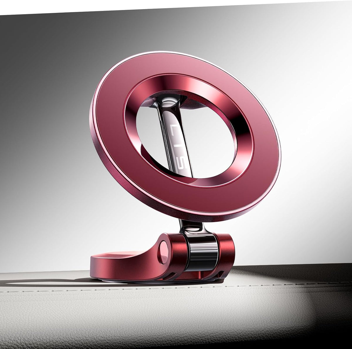 LISEN for Magsafe Car Mount, Ultra Magnetic Dashboard Phone Holder, Car Accessories for iPhone 16 Pro Max,Gifts for Men Women Him Her, Fit for iPhone16 Pro/Pro Max 15 14 13 12, Velvet Rouge