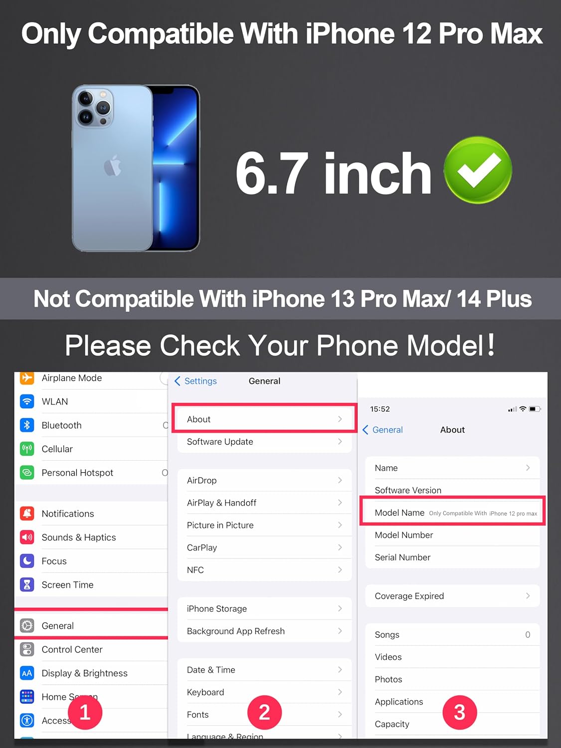 2 Pack Matte Screen Protector for iPhone 12 Pro Max 6.7 inch, Anti Fingerprint Anti-Glare Screen Protector Tempered Glass Easy Installation