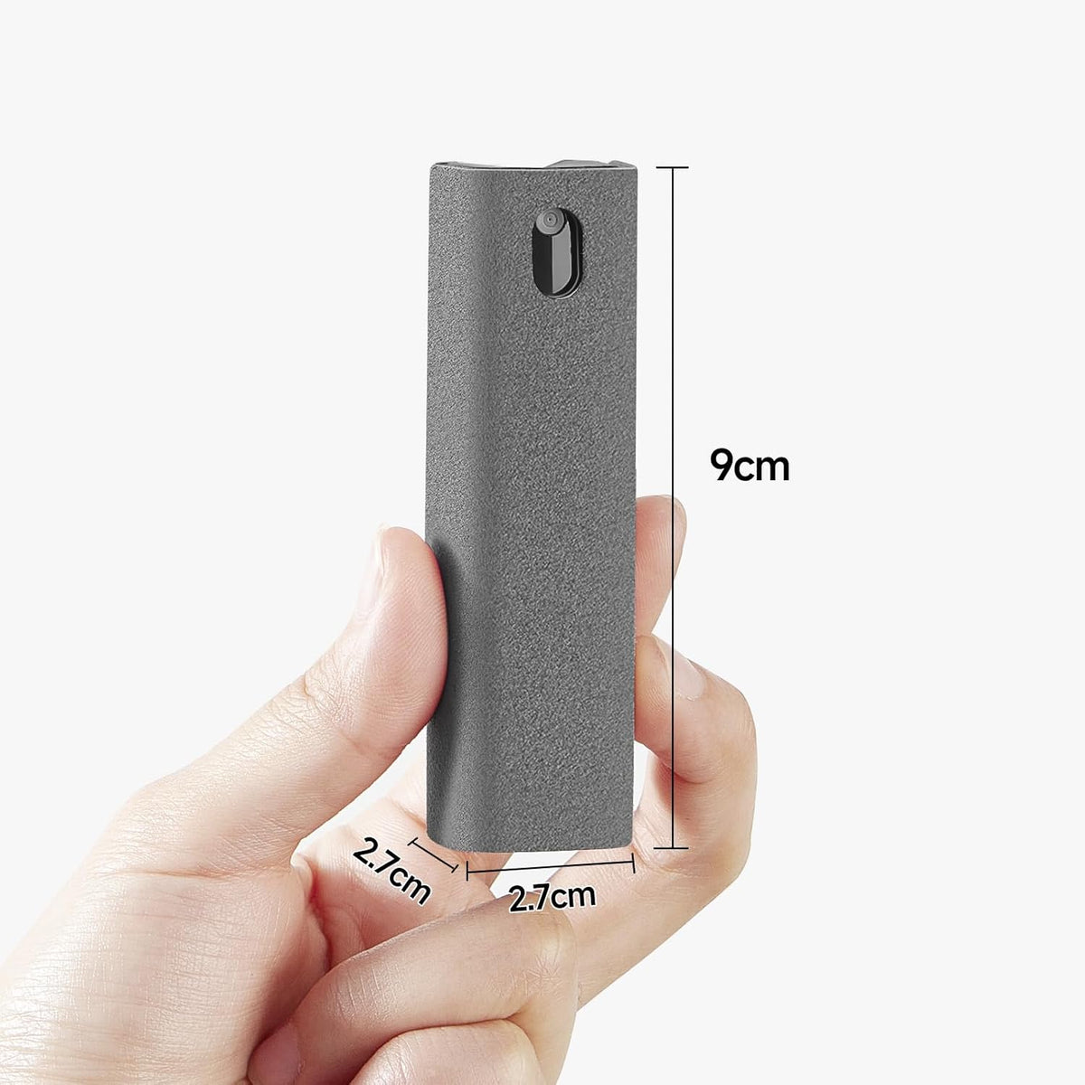 YTT Touchscreen Mist Cleaner, Screen Cleaner, for All Phones, Laptop and Tablet Screens,Two in One Spray and Microfiber Cloth (Grey)