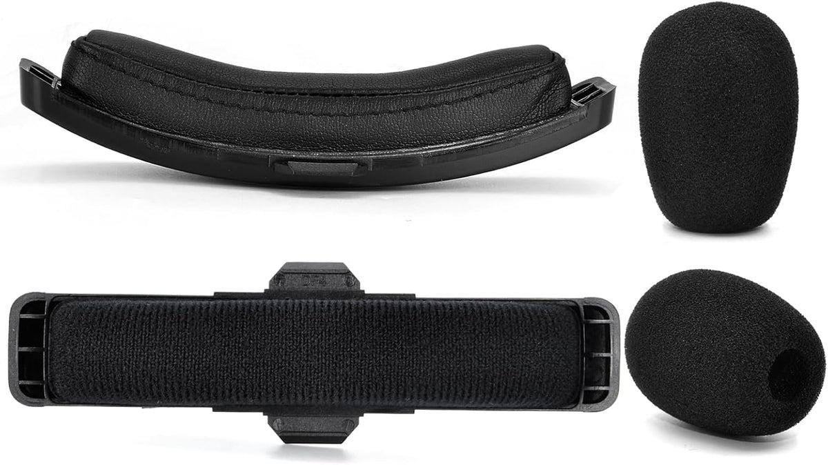 A50X A50 Gen 4 2PCS Headband and Microphone Foam- defean Replacement Cushions Compatible with Astro A50 Gen 4 Gen 5 and Astro A50X Headset,High-Density Microphone Wind Screen Wind Cover
