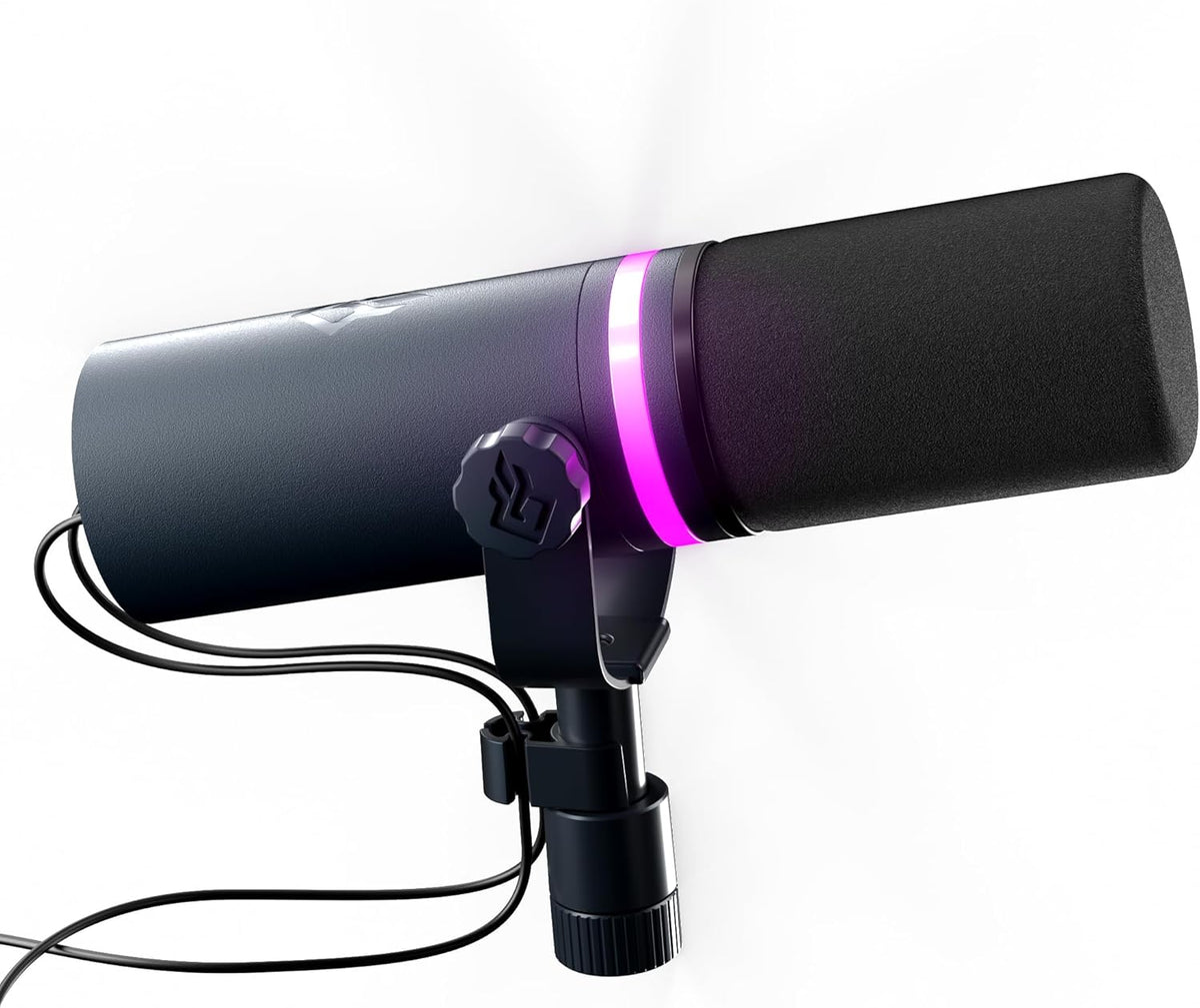 BEACN Dark Dynamic USB Mic for PC with The Microphone Stand