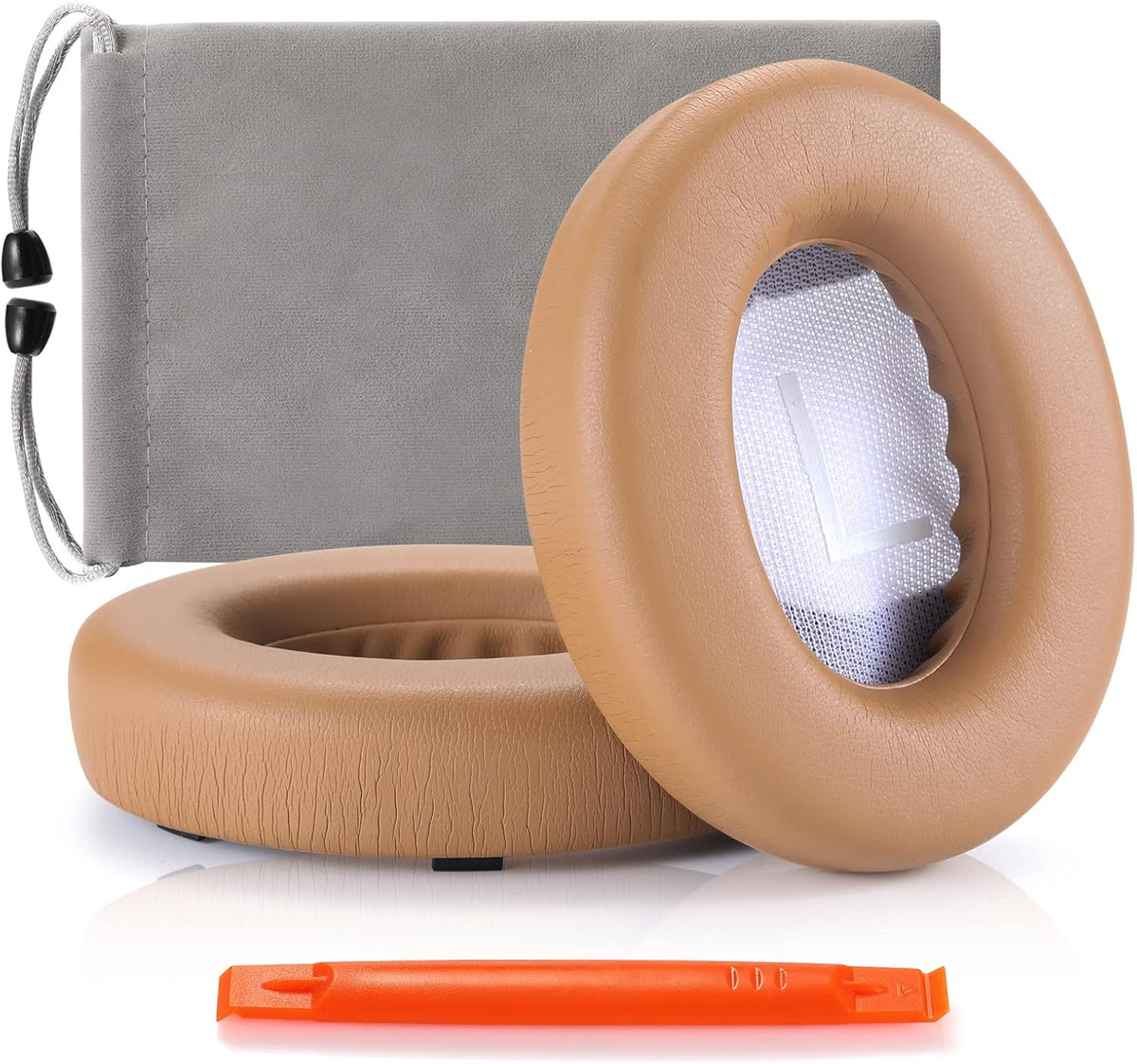 Replacement Ear Pads Cushions, Earpads Cover for Bose 700 Noise-Cancelling NC700 Over Ear Headphones (Beige)