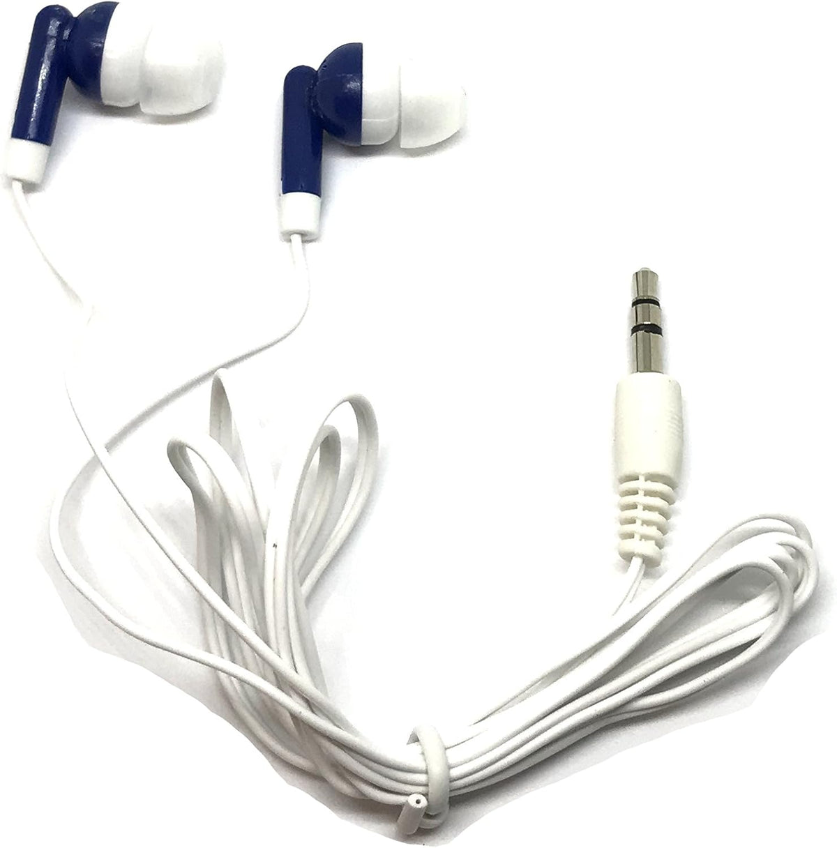 50 Pack MP3 TFD Supplies Wholesale Bulk Earbuds Headphones for iPhone, Android, Player - Mixed Colors