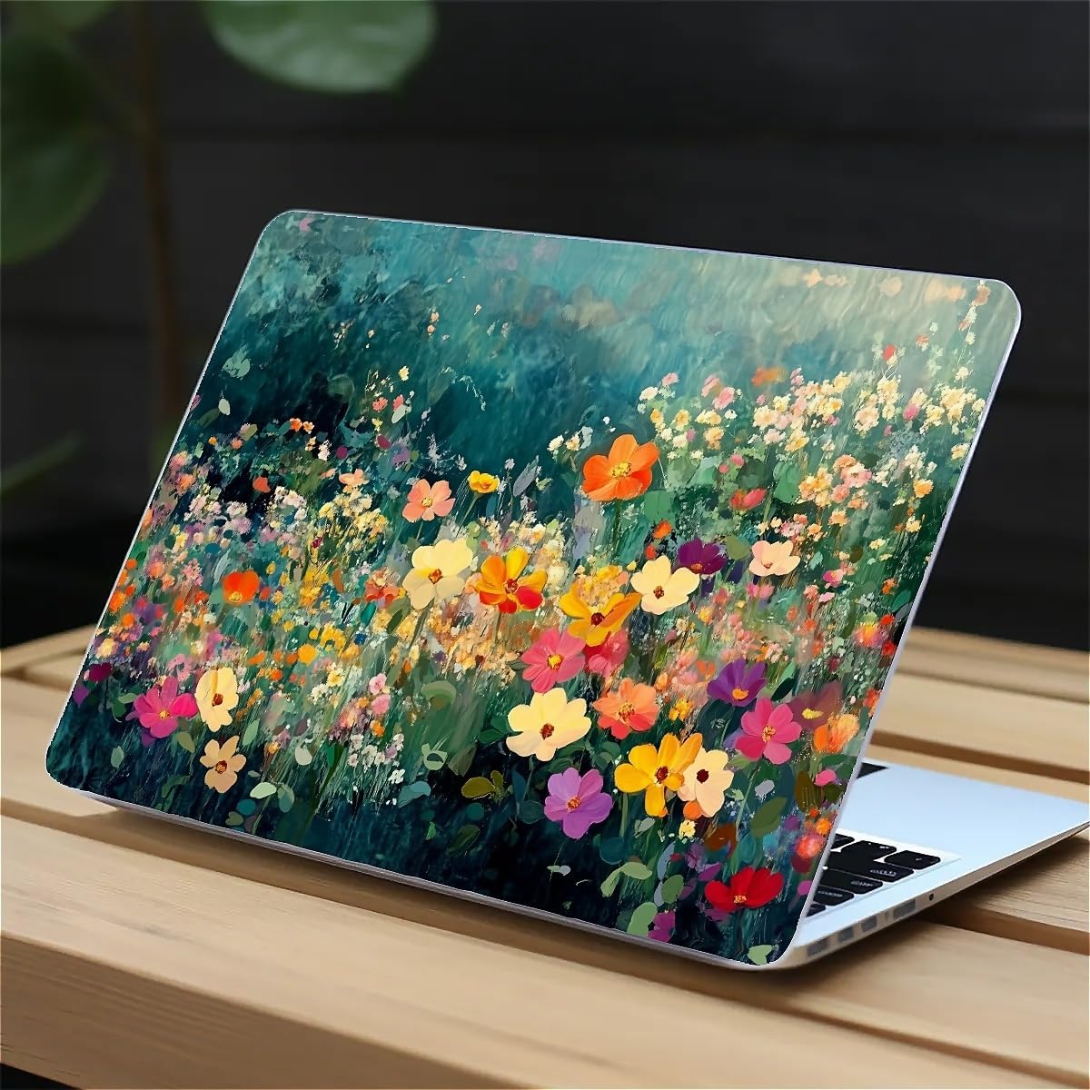 Compatible with MacBook Air 13.3 13.6 Inch Case 2022 2021 2020 2019 Plastic Hard Shell Case Cover,13.6 Air (A2681) M2 2022, Spring Flowers