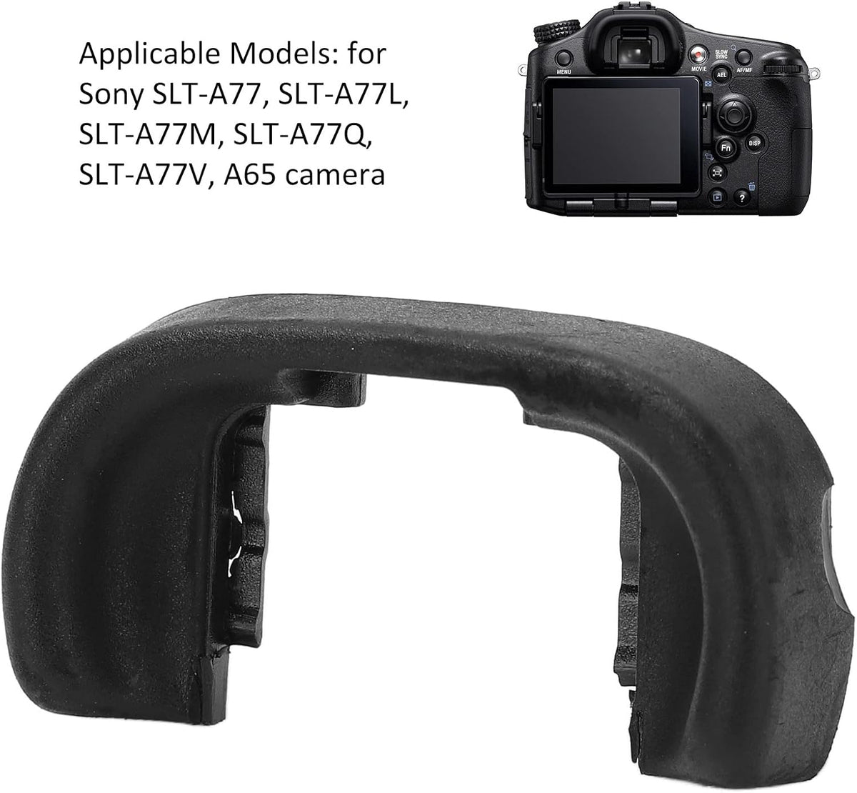 Entatial SLT-A77 SLT-A77L SLT-A77M SLT-A77Q SLT-A77V A65 Viewfinder Eyecup, Level Gauge Easy to Install Cold Extending