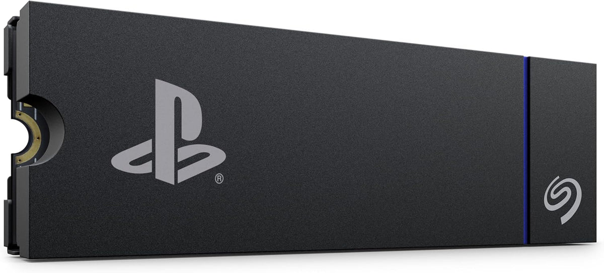 Seagate Game Drive PS5 NVMe SSD for PS5 1TB Internal Solid State Drive - PCIe Gen4 NVMe 1.4, Officially Licensed, Up to 7300MB/s with Heatsink (ZP1000GP3A1011)