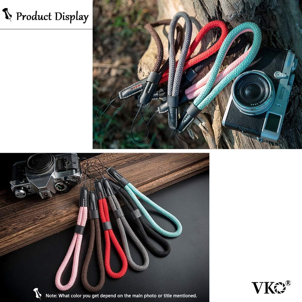 Green Soft Wrist Strap for Cameras - Comfortable Hand Strap for Small Devices