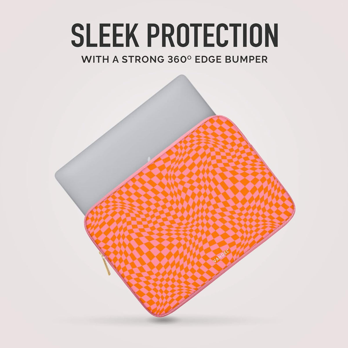 Vandel Slim MacBook Air 15 Inch Laptop Sleeve, 15 inch Laptop Case, Protective MacBook Pro Case, Dell XPS 15 Cover, Surface, Mac Book Air Pouch, Computer Carrying Bag