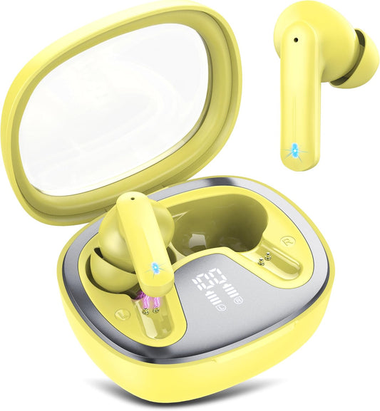 5.4 4 45H, IP7 Wireless Earbuds, Bluetooth Headphones, HiFi Stereo Bass Ear Buds, in Ear Earbuds with ENC Noise