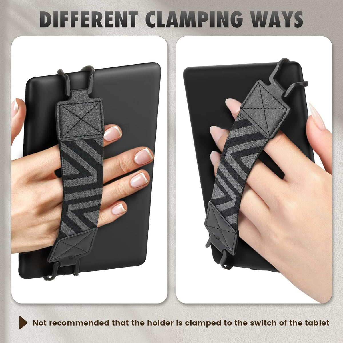 6-8" MoKo Security Hand-Strap for Kindle eReaders Fire Tablet, Kindle/Kobo/Voyaga/Lenovo/Sony E-Book Tablet