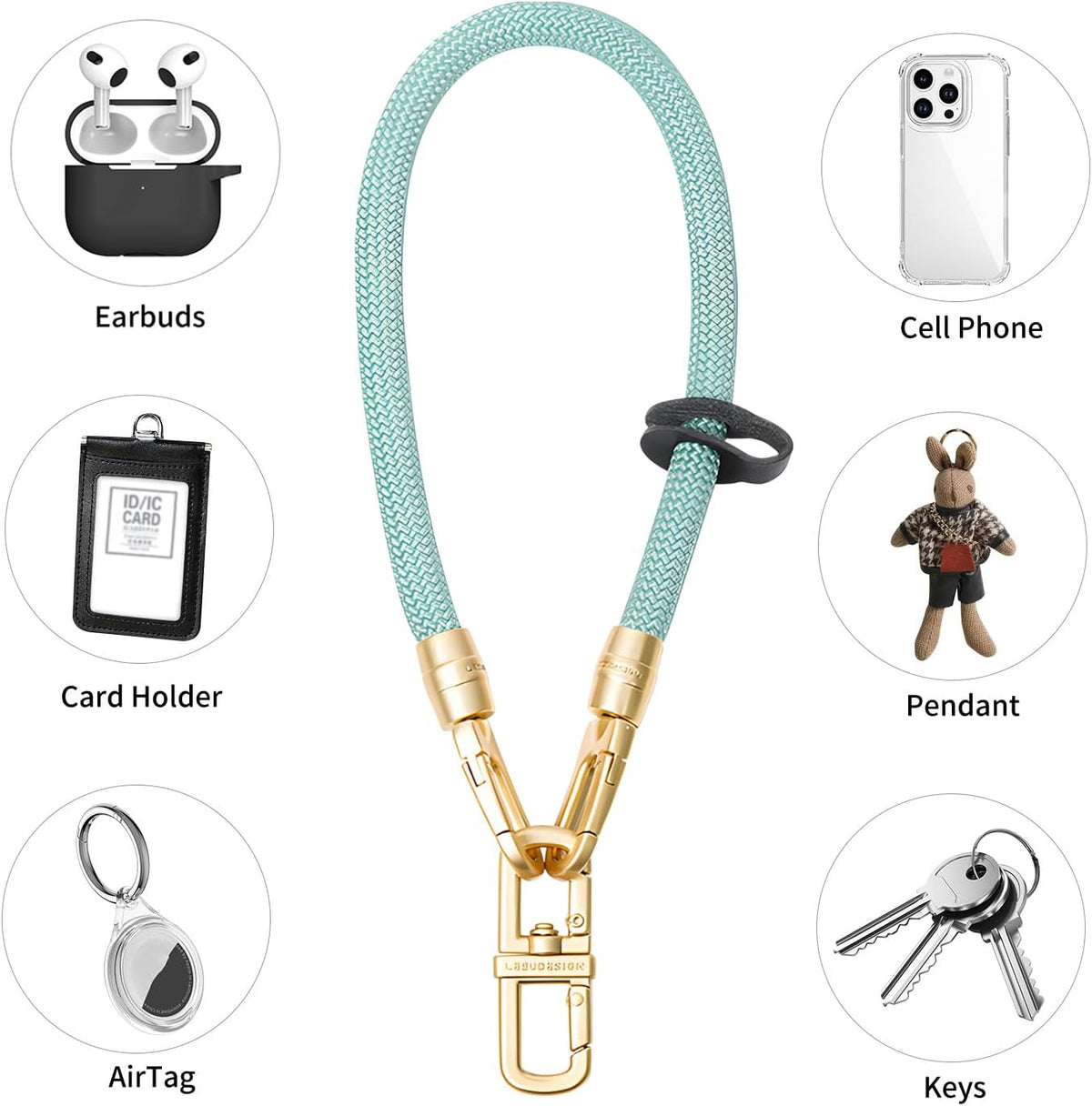 Universal Cell Phone Lanyard Wrist Strap,Phone Bracelet Strap,Phone Charms Strap