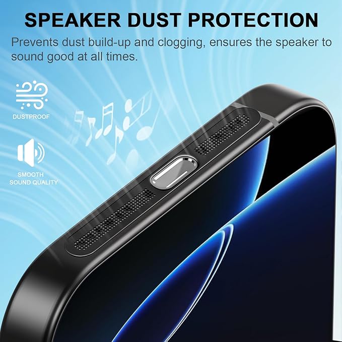 USB C Dust Plug and Speaker Cover, Type C Charging Protector Port Cover