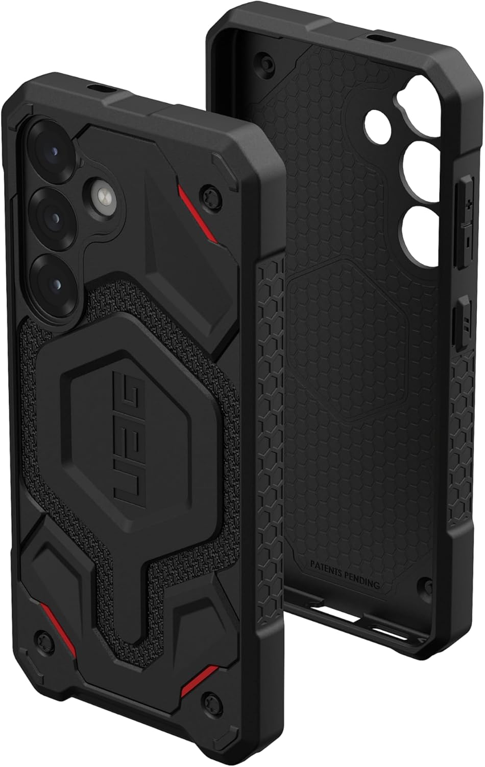 URBAN ARMOR GEAR UAG for Samsung Galaxy S25 Case 6.2" Monarch Pro - Compatible with Magnetic Charging Premium Rugged Military Drop Tested Protective Cover, Kevlar Black