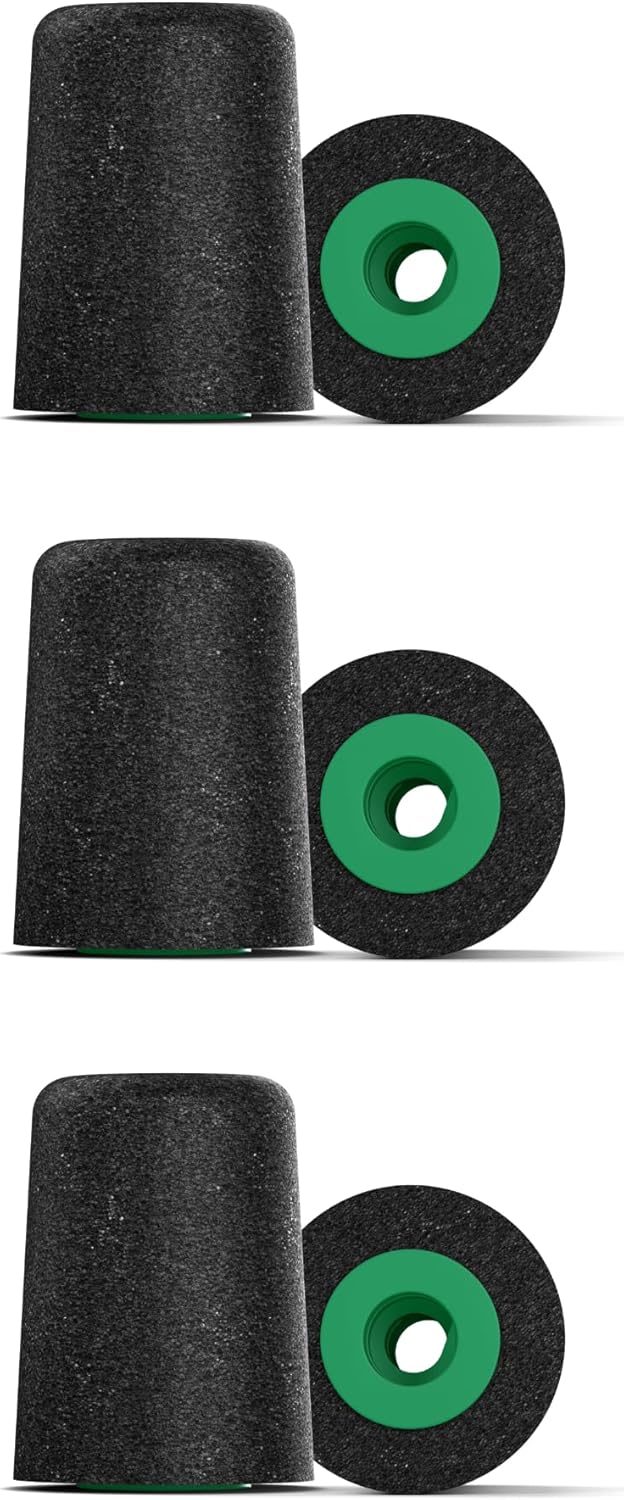 Comply P-Series | Memory Foam Replacement Ear Tips Designed for Etymotic, NuForce, ISOtunes PRO, Q-Jays, & More | Superior Noise Isolation, Ultimate Comfort, Secure Fit | Black, Small (3 Pairs)
