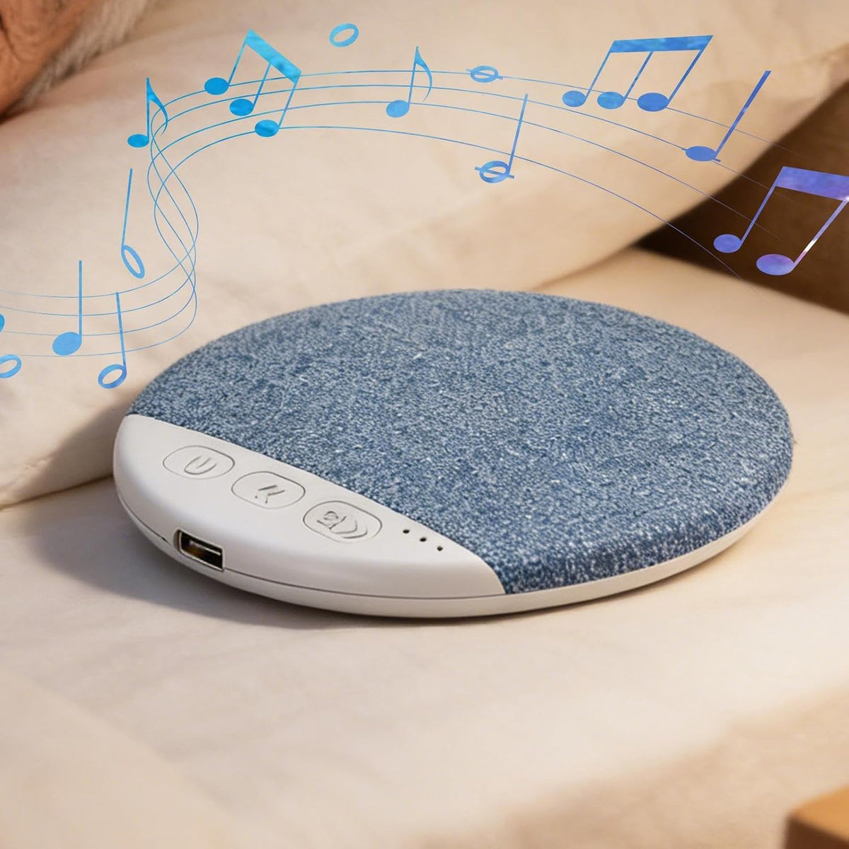 Generic Speaker,Immersive Pillow White Noise - White Noise Machines Wireless Speaker - for Indoor Outdoor Office Hotel