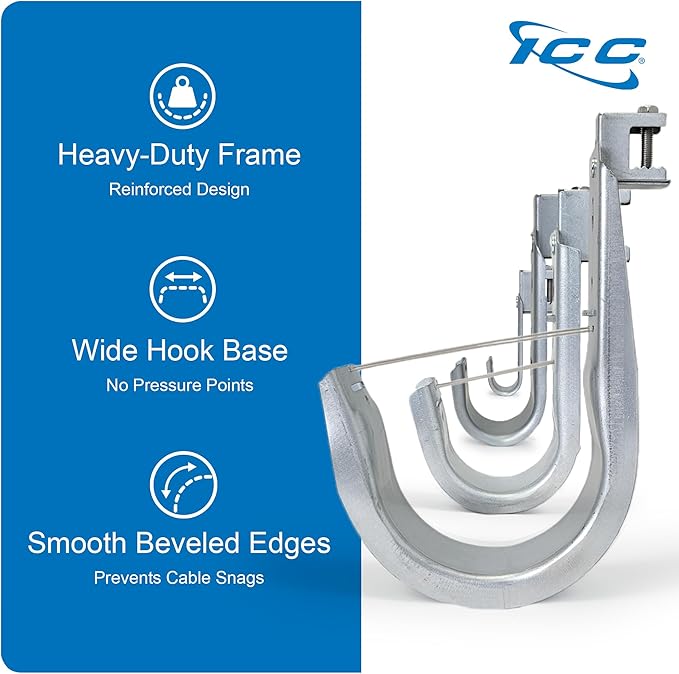 ICC J-Hook in 25 Pack (Beam Clamp, 1 5/16 in)