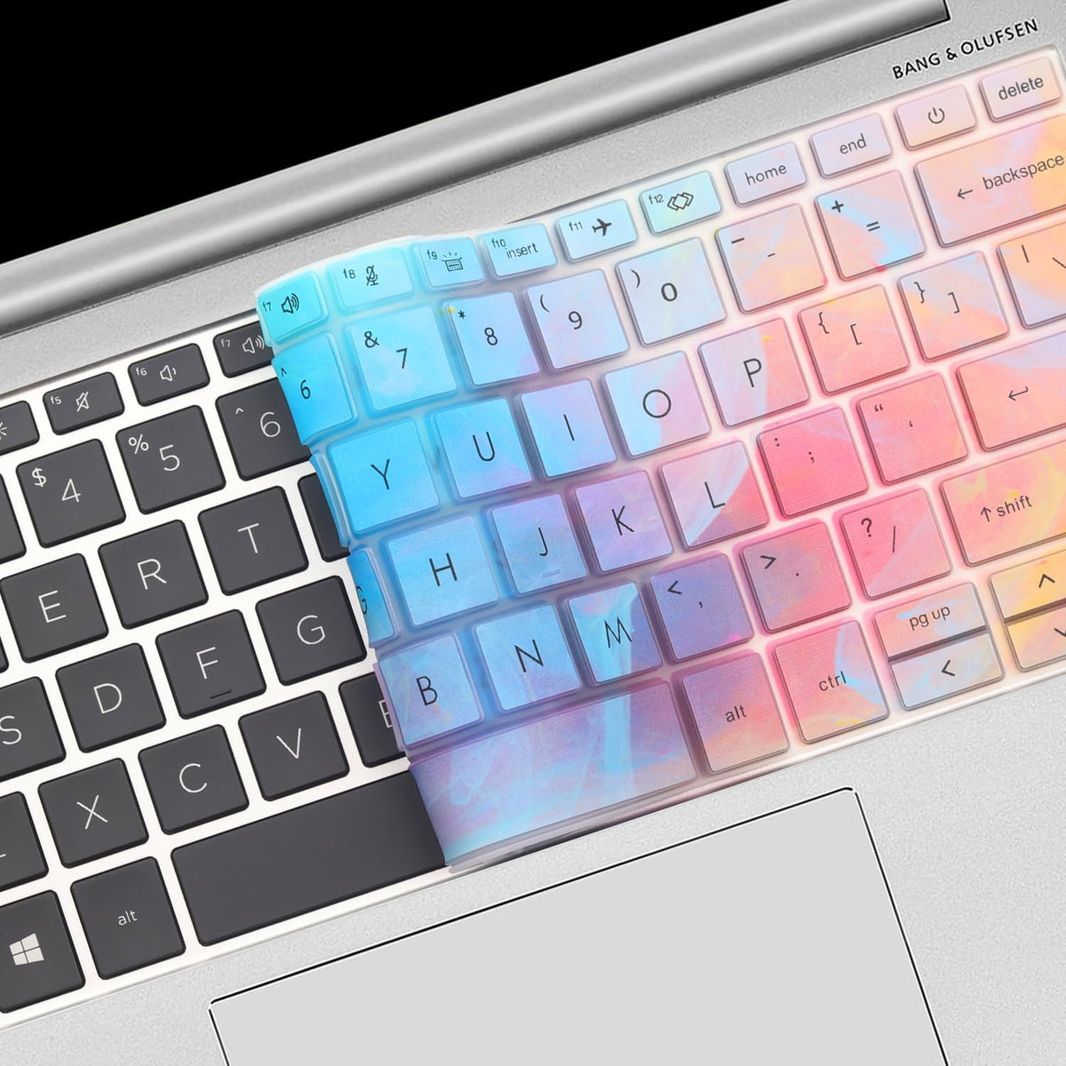 Colorful Keyboard Cover for HP EliteBook 830 835 840 845 1040 G9 G10 2024 2023 2022 13.3 14 inch Laptop Accessories Keyboard Protective Skin (Not fit The 830/840/845/1040 G11 G8 G7 G6 G5 G4 G3)