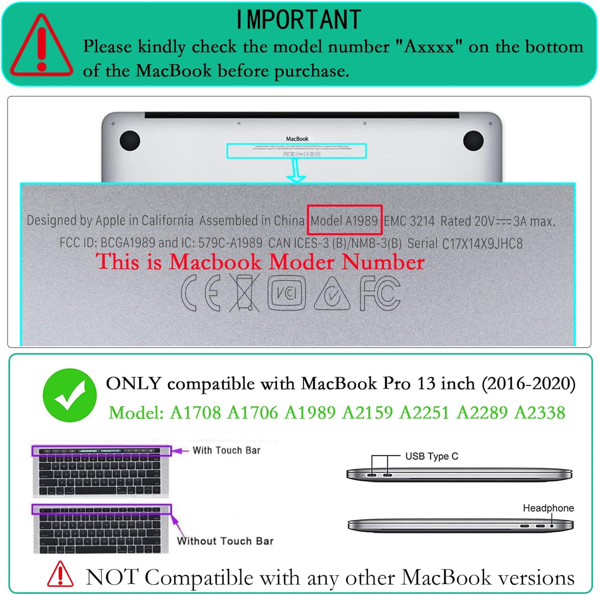 LanBaiLan Compatible for MacBook Pro 13 inch with Touch Bar 2022 2020 2019 2018 2017 2016 Release M1 M2 A2338 A2289 A2251 A2159 A1989 A1706 A1708, Laptop Hardshell Case & Keyboard Cover, Sun Mountain