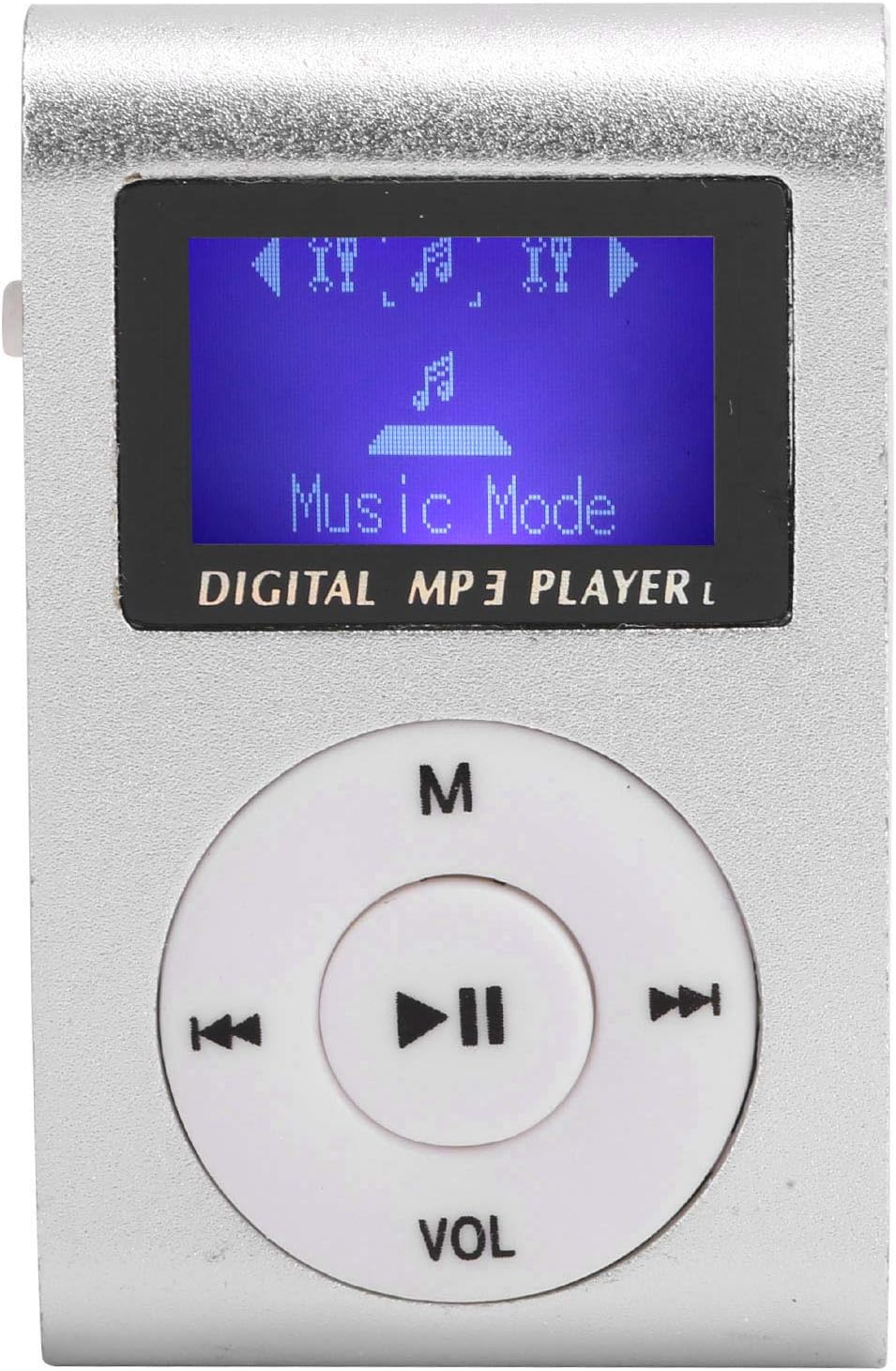 GOWENIC MP3 MP3 MP3 32GB, Limouyin Player for Walking Running, Portable Mini Music Player Sports BackClip LCD Screen