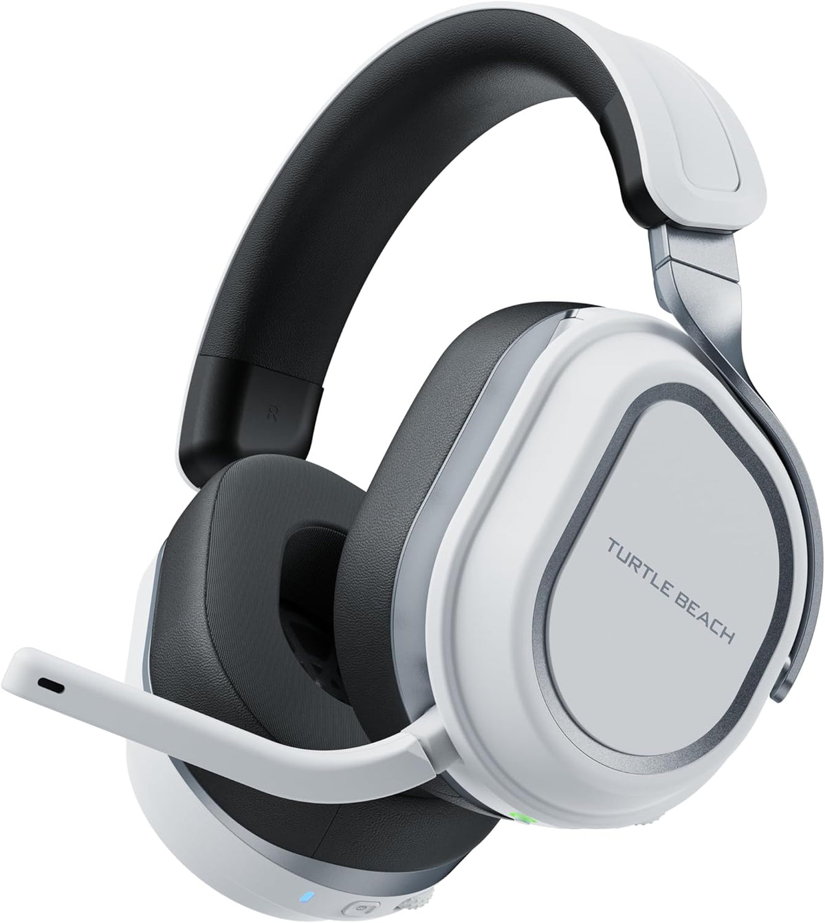Turtle Beach Stealth 700 Gen 3 Wireless Multiplatform Amplified Gaming Headset for PS5, PS4, PC, Mobile – 60mm Drivers, AI Noise-Cancelling Mic, Bluetooth, 80-Hr Battery, Dual Transmitters – White