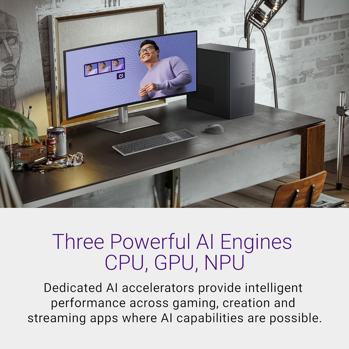 Dell Tower Plus EBT2250 Desktop Computer - Series 2 Intel Core Ultra 9 285 24-Core Processor up to 5.6 GHz, 16GB DDR5 RAM, 4TB NVMe SSD, NVIDIA GeForce RTX 4060 8GB GDDR6, Windows 11 Home, Graphite
