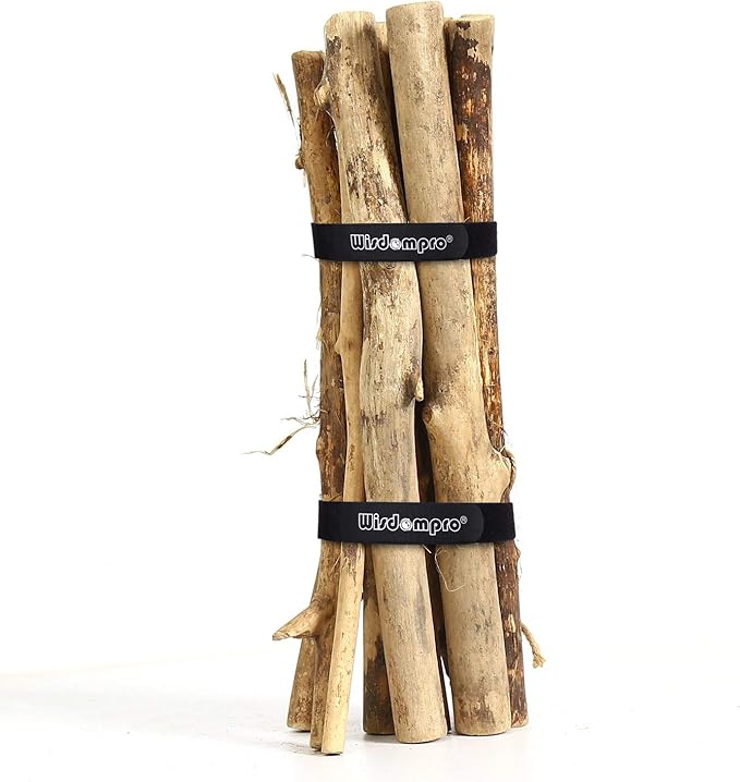 Wisdompro Extra Large 4 Pack 2x48" Hook and Loop Tie Down Straps Heavy Duty