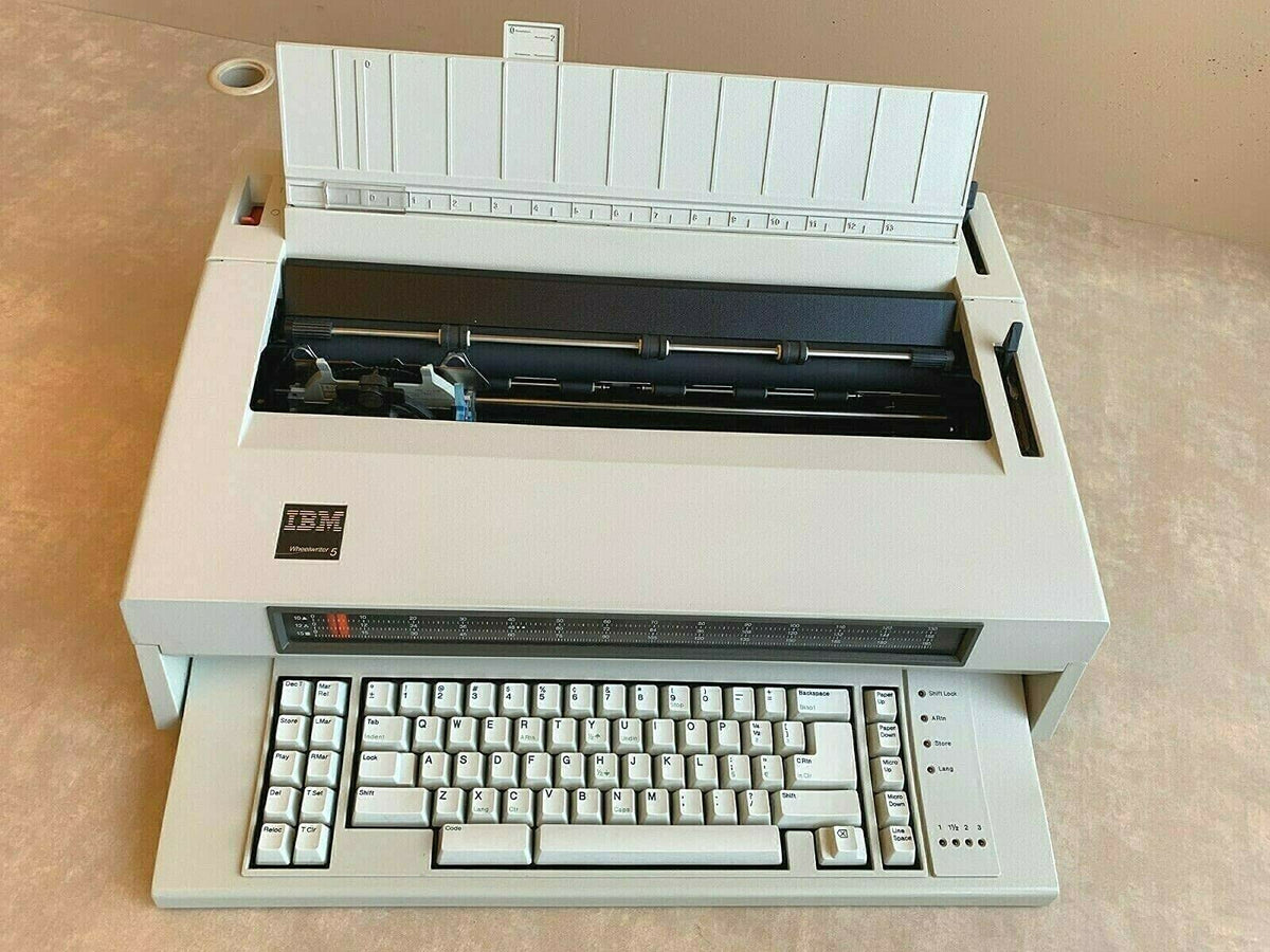 IBM Wheelwriter 5 Electronic Typewriter - Wide Carriage -7K Storage (Renewed)