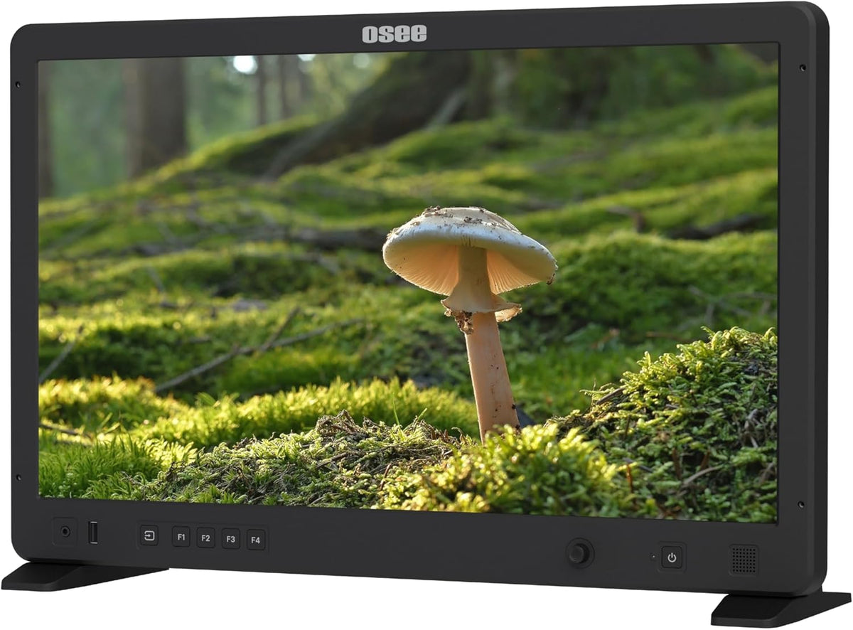 osee Mega 22S 22inch Ultra Bright HDR Field Production Monitor VMKit with Sunhood Battery Plate Cstand Adapter Custom Foam Mold
