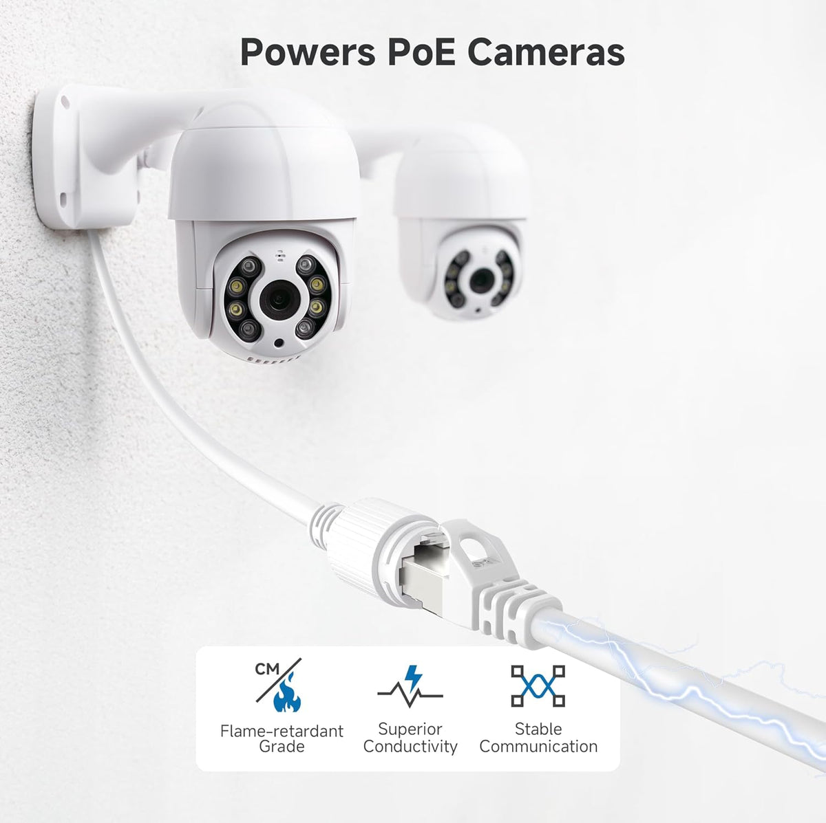 10Gbps 6A 75ft, 6A Cat6A Cable Matters Snagless Shielded Cat Ethernet Cable - Cat Cable, Cord, Ethernet Cord, White