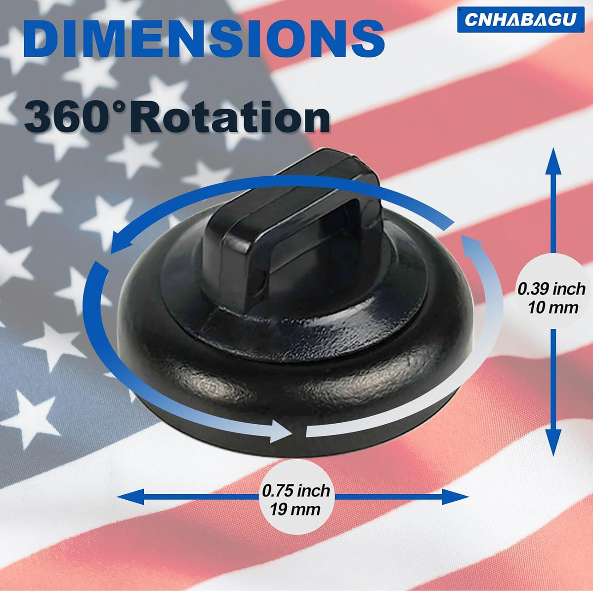6 Magnetic Zip Tie Mounts Wire Magnet Cable Tie Mount Clips Base Holder Multipurpose Wire Cable Holder Mount Wire Clips
