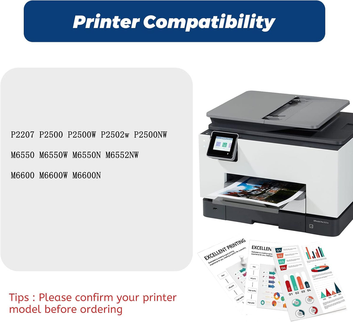 PB-211 Toner Cartridge, PB-211EV PB211 PB 211 Black, Compatible for Pantum P2502w P2500 P2500W P2500NW M6550 M6550N M6550W M6552NW M6600 M6600N M6600W P2207 (1 Pack)