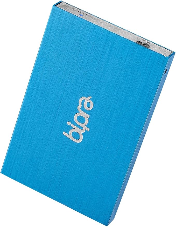 500GB 500 GB USB 3.0 2.5 inch FAT32 Portable External Hard Drive - Blue