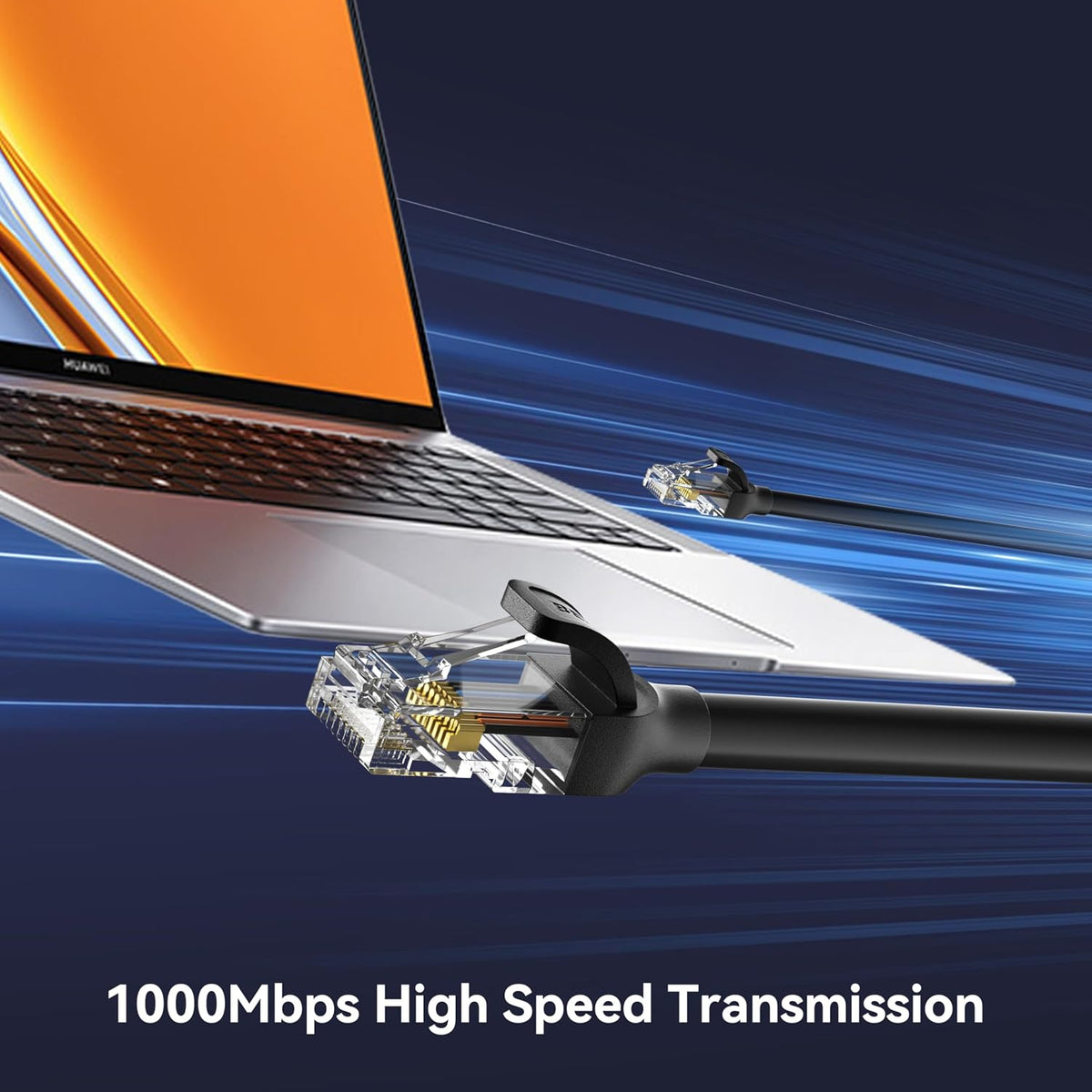 6 30 250MHz 10Gbps RJ45 10/100/1000/10000 BENFEI Cat Ethernet Cable Feet, Network Cable, LAN Cable for Mbps Network