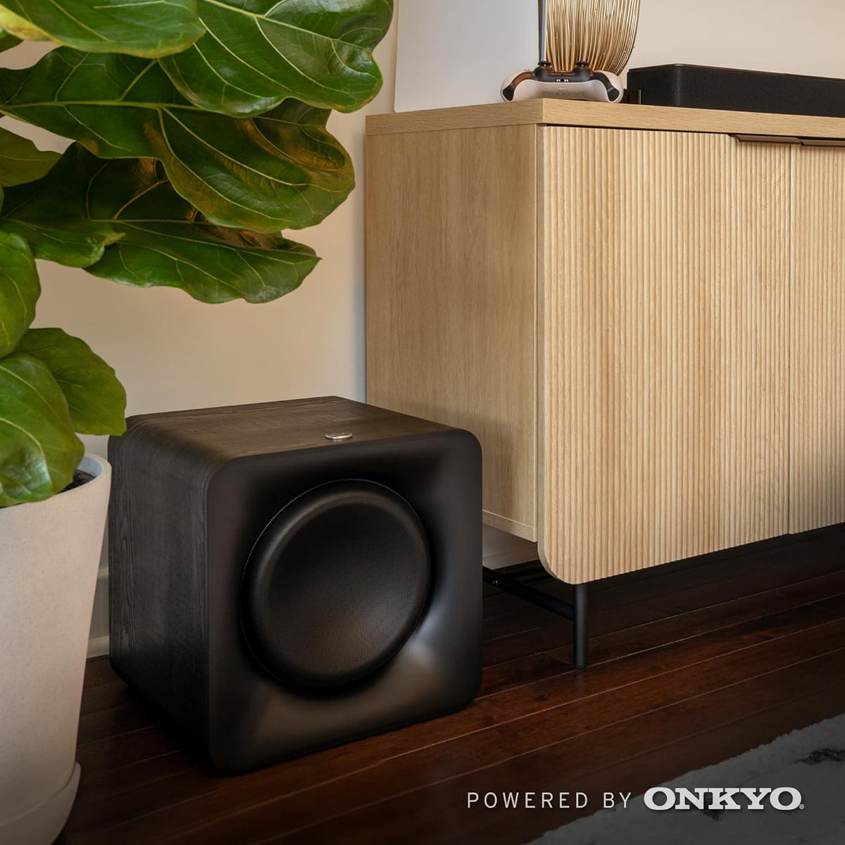 Klipsch Flexus Sound System: CORE 200 Sound Bar, 10" SUB 100 Subwoofer, Powered by Onkyo with Bluetooth, Dolby Atmos and Custom Tuned Bass - Black